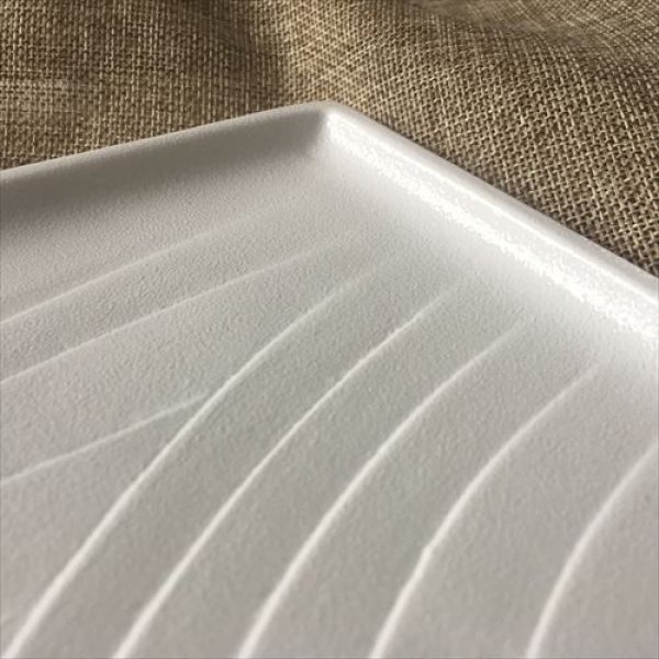 画像3: フラッグス/有田焼/貝山窯/sikumi/シャイン・ホワイト/尺6/28X41.3cm (3)